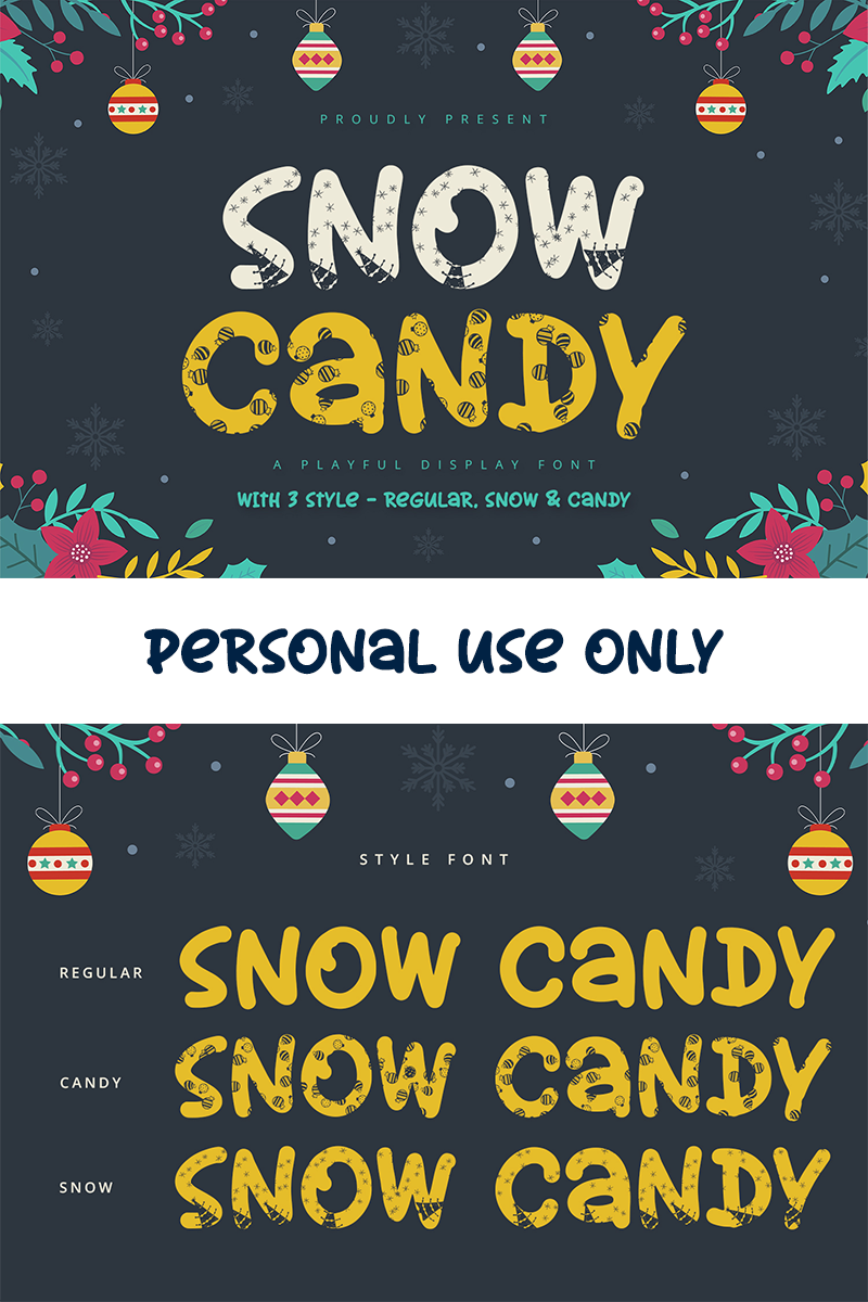 Snow Candy Candy